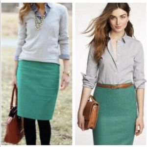 NWT! J Crew Pencil Skirt